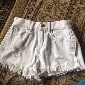 Pacsun High Rise Shorts (brand new)